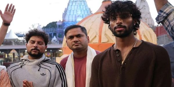 মহাকালৰ ভষ্ম আৰতিত ক্ৰিকেটাৰ তিলক বাৰ্মা আৰু কুলদীপ যাদৱৰ অংশগ্ৰহণ