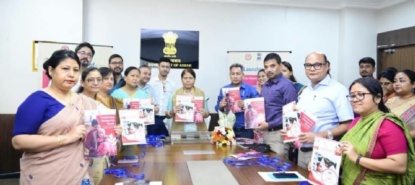 মহিলা আৰু শিশু বিকাশ বিভাগৰ প্ৰথমখন ত্ৰৈমাসিক নিউজলেটাৰ আৰু সামাজিক আচৰণ পৰিৱৰ্তন সম্পৰ্কীয় কৌশলপত্ৰ মুকলি মন্ত্ৰী অজন্তা নেওগৰ
