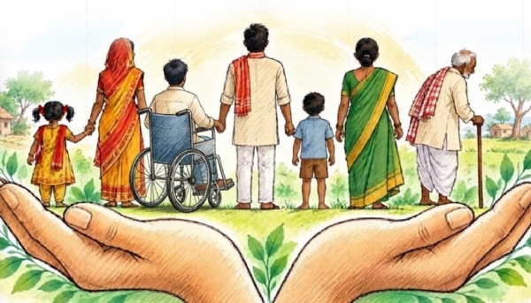 सामाजिक सुरक्षा योजना से जुड़ा प्रतिनिधि चित्र