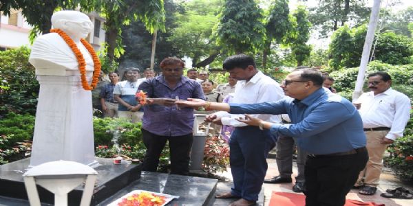 শোণিতপুৰত জাতিৰ পিতা মহামানৱ মহাত্মা গান্ধীৰ ১৫৭সংখ্যক জন্ম দিন উদযাপন
