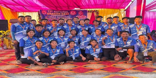 ৰাষ্ট্ৰীয় ড্ৰেগন ব’ট চেম্পিয়নশ্বিপত অসমৰ ৫৬ টা পদক লাভ, ৰূপ আৰু ব্ৰঞ্জৰ পদকেৰে উজলিল ৰাজ্যৰ খেলুৱৈ