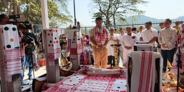 জুবিন ক্ষেত্ৰত এপিচিচি ৰ সভাপতি গৌৰৱ গগৈ