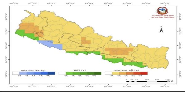 ভাৰতত সম্ভাৱ্য ঘূৰ্ণীবতাহৰ বাবে নেপালত উচ্চ সতৰ্কতা