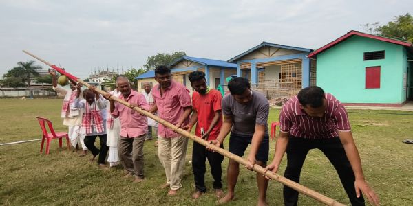 ডিমৰীয়াৰ মালয়বাৰীত ৰাস মহোৎসৱৰ লাইখুঁটা স্থাপন