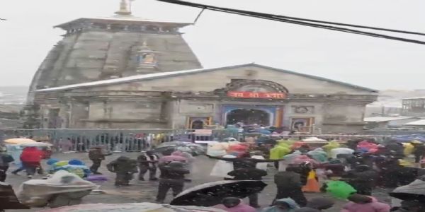 কেদাৰনাথসহ চাৰিধামত বৰষুণ আৰু তুষাৰপাত, উত্তৰাখণ্ডৰ পাঁচখন জিলাত কমলা সতৰ্কতা জাৰি