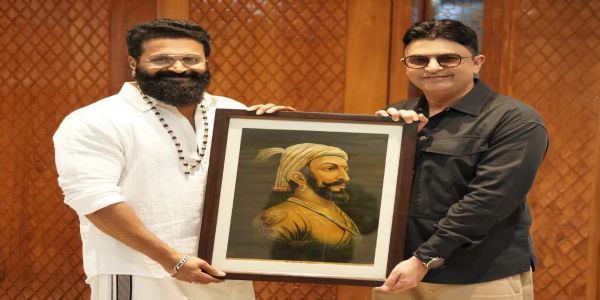 'ছত্ৰপতি শিৱাজী মহাৰাজ'ৰ বাবে সহযোগিতা ঋষভ শেট্টী আৰু ভূষণ কুমাৰ