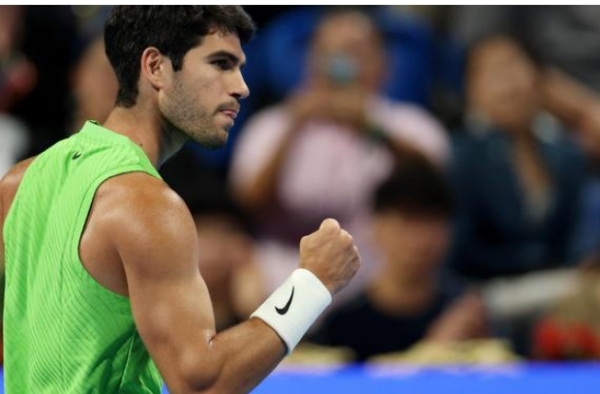 स्पेन के स्टार टेनिस खिलाड़ी कार्लोस अल्कराज