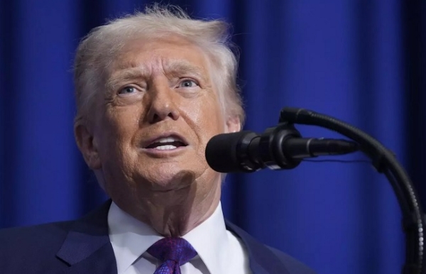 राष्ट्रपति डोनाल्ड ट्रंप का फाइल फोटो