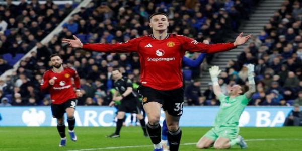 প্ৰিমিয়াৰ লীগঃ ছুপাৰ চাব বেঞ্জামিন চেস্কোৰ গ’লে মানচেষ্টাৰ ইউনাইটেডে এভাৰটনক ১-০ গ’লত পৰাস্ত কৰাত সহায় কৰে