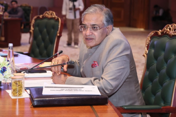 सम्मेलन में मुख्य चुनाव आयुक्त ज्ञानेश कुमार सम्मेलन में मुख्य चुनाव आयुक्त ज्ञानेश कुमार