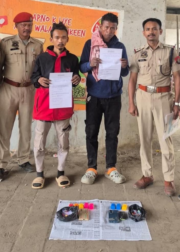 हीरोइन समय दो गिरफ्तार