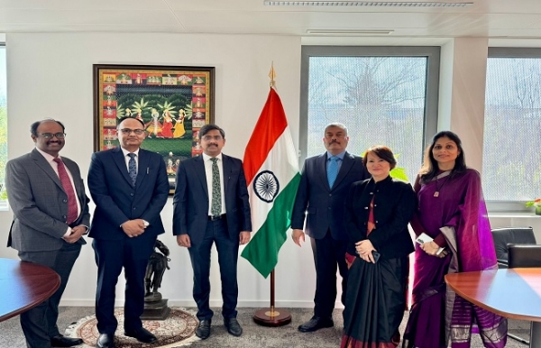 डब्ल्यूटीओ में सीबीआईसी के बैठक का जारी फोटो