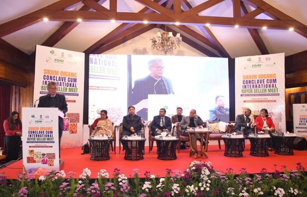 सिक्किम जैविक सम्मेलन-सह-अंतरराष्ट्रीय क्रेता-विक्रेता सम्मेलन का जारी फोटो