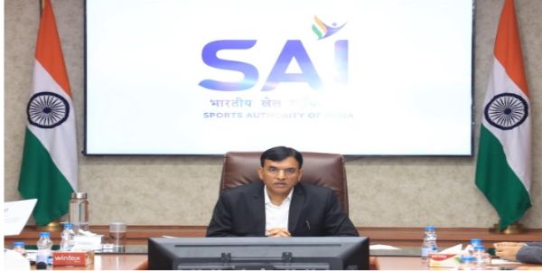 ক্ৰীড়া মন্ত্ৰী ড° মাণ্ডবিয়াৰ ছয়টা ক্ৰীড়া আন্তঃগাঁথনি প্ৰকল্পৰ আধাৰশিলা স্থাপন