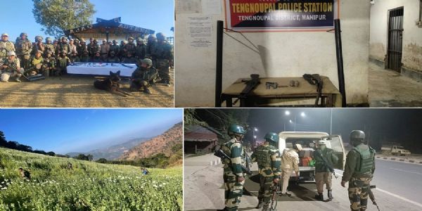 মণিপুৰঃ উদ্ধাৰ বৃহৎ বৃহৎ অস্ত্ৰ-শস্ত্ৰ আৰু গোলাবাৰুদ, ২৭ একৰ অবৈধ আফিং খেতি ধ্বংস