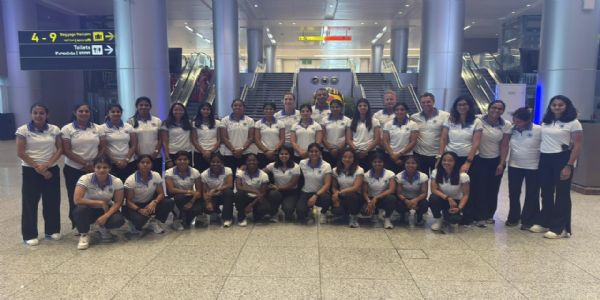 এফ আই এইচ বিশ্বকাপঃ কোৱালিফায়াৰৰ বাবে হায়দৰাবাদত উপস্থিত ভাৰত আৰু স্কটিছ মহিলা হকী দল