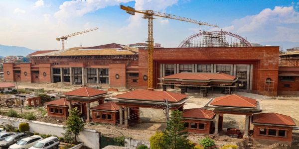 সিংহদুৰবৰ কমপ্লেক্সত নেপালৰ নৱনিৰ্বাচিত সাংসদসকল শপত গ্ৰহণ, প্ৰস্তুতি পূৰ্ণগতিত