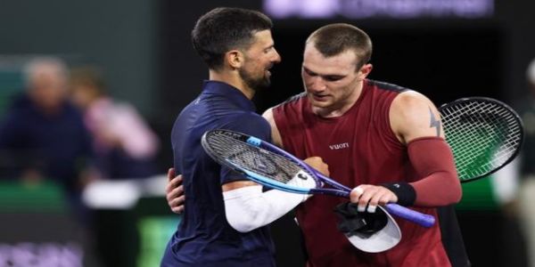 ইণ্ডিয়ান ওৱেলছ ২০২৬: ডিফেণ্ডিং চেম্পিয়ন জেক ড্ৰেপাৰৰ ন’ভাক জ’কভিচক পৰাস্ত কৰি কোৱাৰ্টাৰ ফাইনেলত প্ৰৱেশ