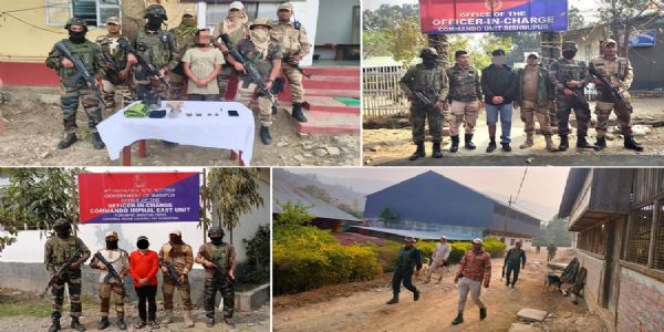 মণিপুৰত গ্ৰেপ্তাৰ উগ্ৰপন্থী সংগঠন কেচিপি, আৰপিএফ আৰু প্ৰিপাকৰ তিনি কেডাৰ