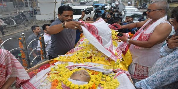 পঞ্চভূতত বিলীন হল ৰাজ্যৰ বিশিষ্ট ক্ৰীড়া সাংবাদিক, ক্ৰীড়া সংগঠক প্ৰেমধৰ শৰ্মাৰ নশ্বৰ দেহ