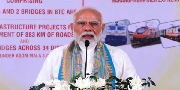 কংগ্ৰেছে বডোলেণ্ডক বিশ্বাসঘাতকতা কৰিলে, বিজেপিয়ে কঢ়িয়াই আনিলে চিৰস্থায়ী শান্তিঃ প্ৰধানমন্ত্ৰী