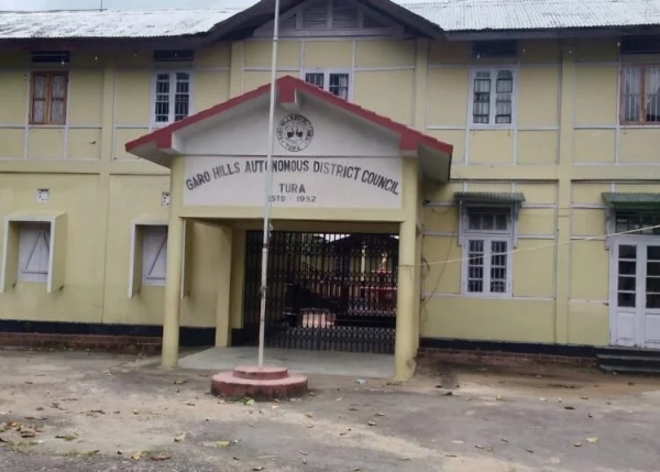 मेघालयः गारो हिल्स ऑटोनॉमस डिस्ट्रिक्ट काउंसिल मुख्यालय। फाइल फोटो
