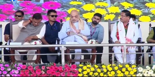 উন্নয়ন, চাকৰি আৰু শান্তিৰ প্ৰতিশ্ৰুতিক সুদৃঢ় কৰিবলৈ বিজেপিক ভোট দিয়াৰ আহ্বান কেন্দ্ৰীয় গৃহমন্ত্ৰীৰ