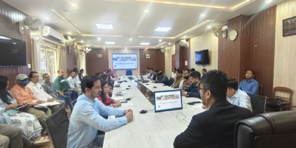 কোকৰাঝাৰ জিলা প্ৰশাসনৰ বানপানীৰ প্ৰস্তুতিৰ পৰ্যালোচনা