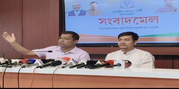 নৰেন্দ্ৰ মোদী-ড॰ হিমন্ত বিশ্ব শৰ্মাৰ কামৰ সপক্ষত ৰায় দিব অসমৰ জনতাই ঃ ৰাজ্যিক বিজেপি