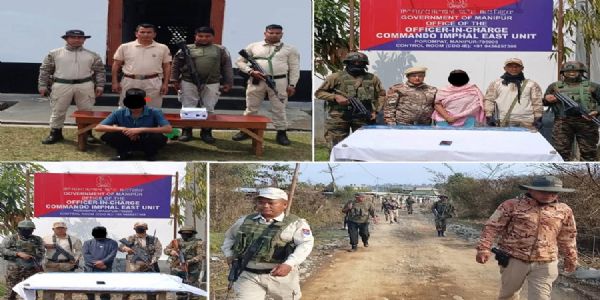 মণিপুৰত তিনিজনক আটক, ড্ৰাগছ আৰু মোবাইল ফোন উদ্ধাৰ