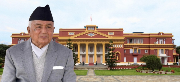 राष्ट्रपति रामचन्द्र पौडेल और शीतल निवास