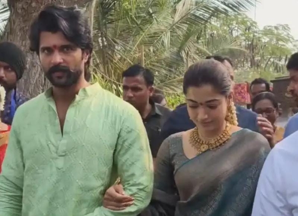 रश्मिका, विजय - फोटो सोर्स एक्स