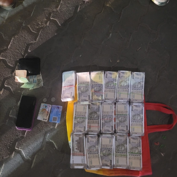 बरामद की गई नकली नोट