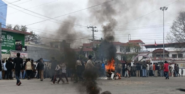 कपिलवस्तु में तनावपूर्ण अवस्था