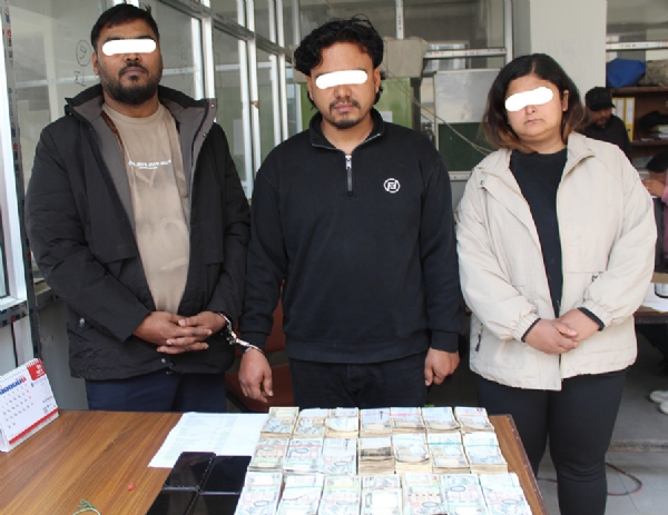 क्रिप्टो कारोबार में।गिरफ्तार आरोपी