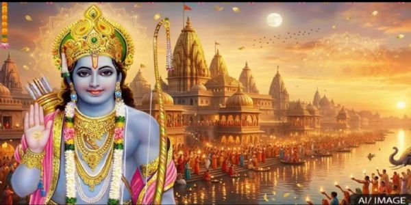 ৰাম নৱমীৰ দিনা অযোধ্যাত সমাহিত হয় সকলো পবিত্ৰ স্থান