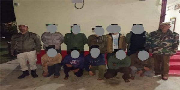 নিষিদ্ধ সংগঠন প্ৰিপাক (আৰএ) ৰ দহজন কেডাৰক টেংগন’পালৰ পৰা গ্ৰেপ্তাৰ