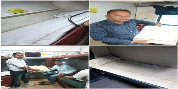 এন এফ ৰেলৱেৰ দ্বাৰা প্ৰিমিয়াম ৰে’লসমূহত যাত্ৰীসকলৰ আৰাম আৰু পৰিস্কাৰ-পৰিচ্ছন্নতা বৃদ্ধি কৰিবলৈ বেডৰোলৰ গুণগত মান উন্নতকৰণ