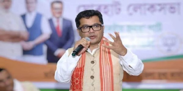 তিতাবৰত বিজেপি প্ৰাৰ্থীৰ সমৰ্থনত কেন্দ্ৰীয় ৰাজ্যিক মন্ত্ৰী পবিত্ৰ মাৰ্ঘেৰিটাৰ নিৰ্বাচনী প্ৰচাৰ