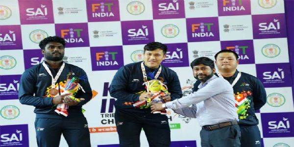 খেলো ইণ্ডিয়া ট্ৰাইবেল গেমছ ২০২৬: পুৰুষৰ ৮৮ কেজি ভাৰোত্তোলন শাখাত অৰুণাচল প্ৰদেশৰ ৰুবা তাডু বিজয়ী