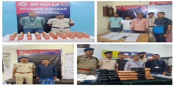 আৰ পি এফৰ দ্বাৰা ১.৯৩ কোটি টকাতকৈ অধিক মূল্যৰ সামগ্ৰী জব্দ, ৩৭ জন কৰায়ত্ত