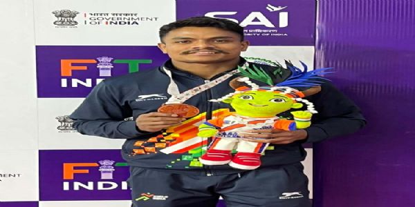 খেলো ইণ্ডিয়া ট্ৰাইবেল গেমছঃ মল্লযুঁজত স্বৰ্ণ ঝাৰখণ্ডৰ অঞ্জিত মুণ্ডাৰ পদক লাভ