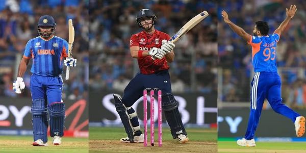 ৰোমাঞ্চকৰ খেলত ইংলেণ্ডক ৭ ৰানত পৰাজিত কৰি টি-২০ বিশ্বকাপৰ ফাইনেলত ভাৰত, নিউজিলেণ্ডৰ বিৰুদ্ধে খিতাপত যুঁজ