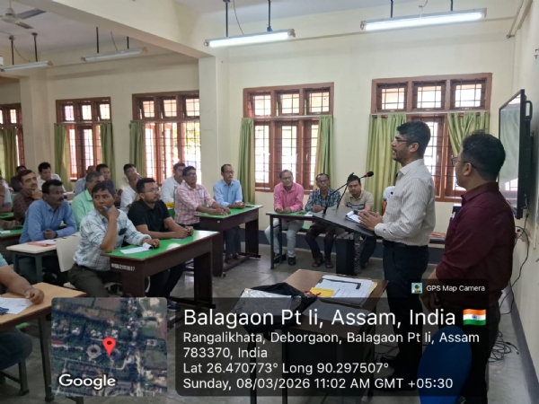 কোকৰাঝাৰত বিধানসভা নিৰ্বাচন ২০২৬ উপলক্ষে প্ৰেছাইডিং অফিচাৰসকলৰ প্ৰশিক্ষণ আৰম্ভ । কোকৰাঝাৰত বিধানসভা নিৰ্বাচন ২০২৬ উপলক্ষে প্ৰেছাইডিং অফিচাৰসকলৰ প্ৰশিক্ষণ আৰম্ভ ।