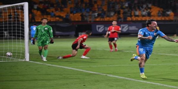 হংকঙৰ বিৰুদ্ধে জয়লাভ কৰি ফিফাৰ ৰেংকিঙত ৫ স্থান উত্থান ভাৰতৰ