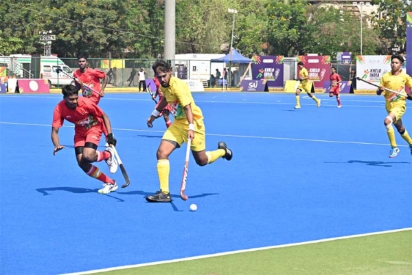 खेलो इंडिया ट्राइबल गेम्स पुरुषों की हॉकी प्रतियाेगिता