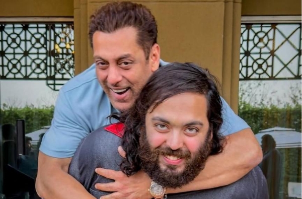 सलमान खान, अनंत अंबानी - फोटो सोर्स एक्स