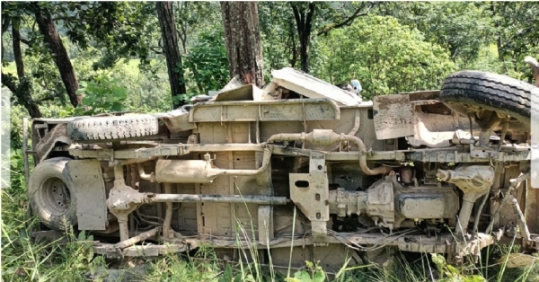 नेपाल में भारतीय तीर्थयात्री सवार वाहन दुर्घटनाग्रस्त