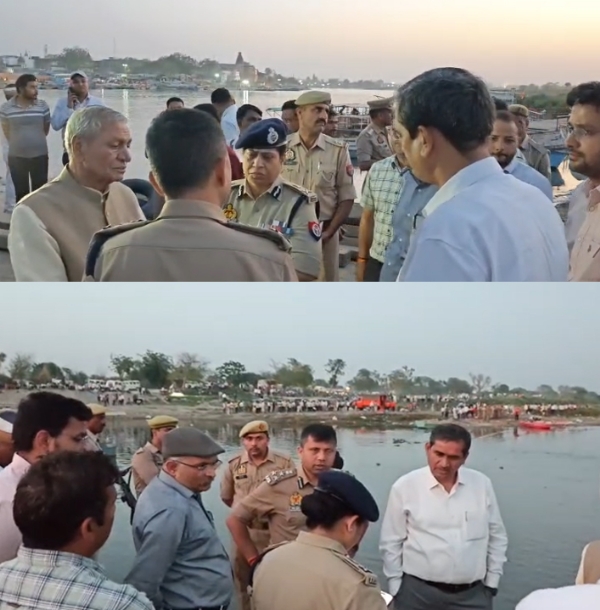 बचाव कार्य का निरीक्षण करते हुए केबिनेट मंत्री , विधायक बचाव कार्य का निरीक्षण करते हुए केबिनेट मंत्री , विधायक