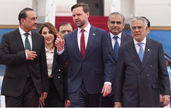 इस्लामाबाद में अमेरिका के उपराष्ट्रपति जेडी वेंस। फोटो - इंटरनेट मीडिया